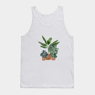 House Plants Illustration 11 Tank Top